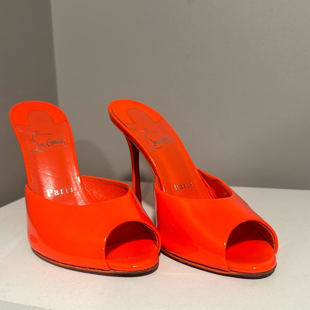 Christian Louboutin “Me Dolly” 36.5, 100mm heel.